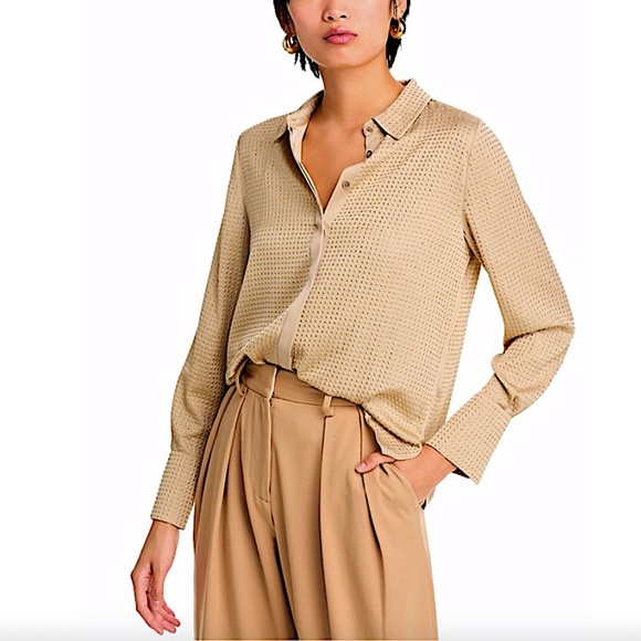 Kobi Halperin Milani Studded Blouse - Picture 2 of 16